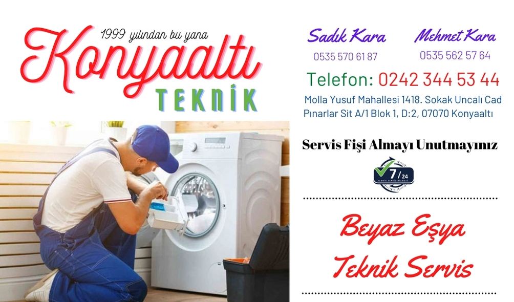 antalya-konyaaltı-çamaşır-makinası-tamircisi 